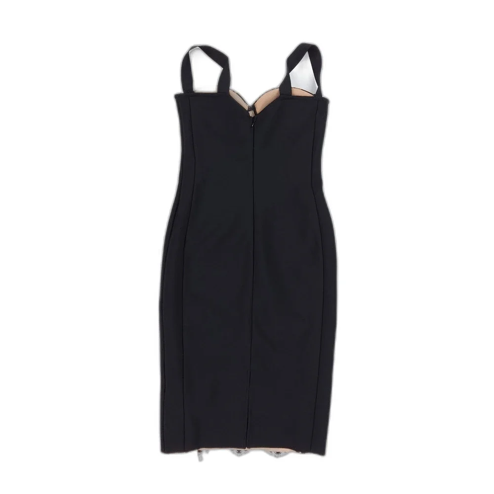 NWT Mew Mews Finbar Lace Bandage Dress Black Lace Svelte Sexy Romantic Feminine - Picture 8 of 12